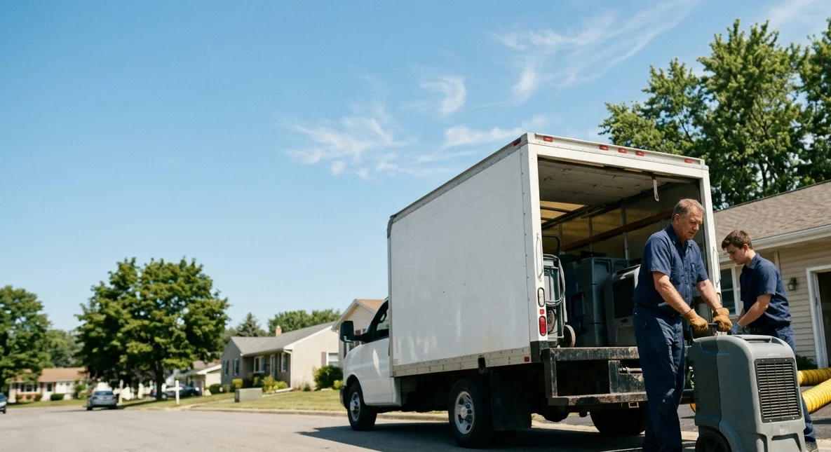 Water Damage Cleanup in Prophetstown, IL near me